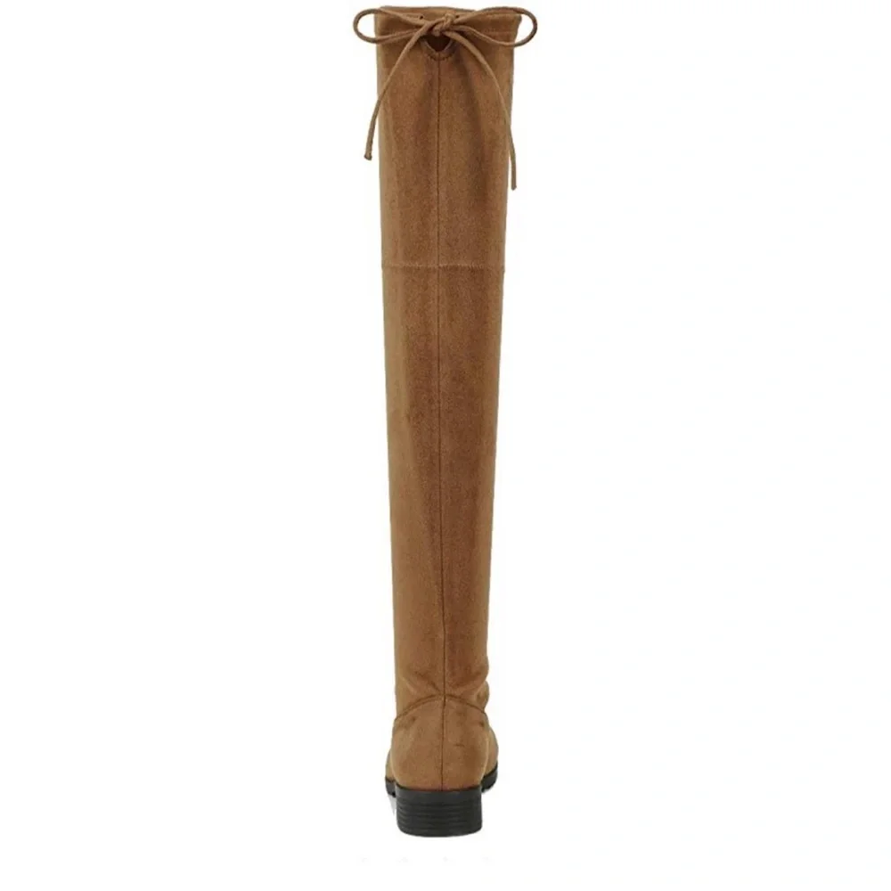 Tan Over The Knee Boots